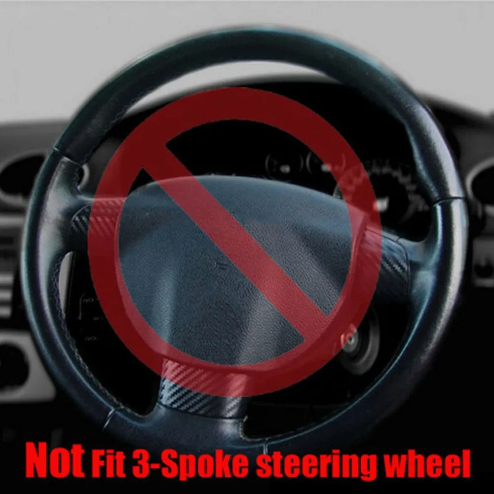 

4pcs/Set Decoration Stickers For Ford Transit MK7 LTD Steering Wheel SILVER