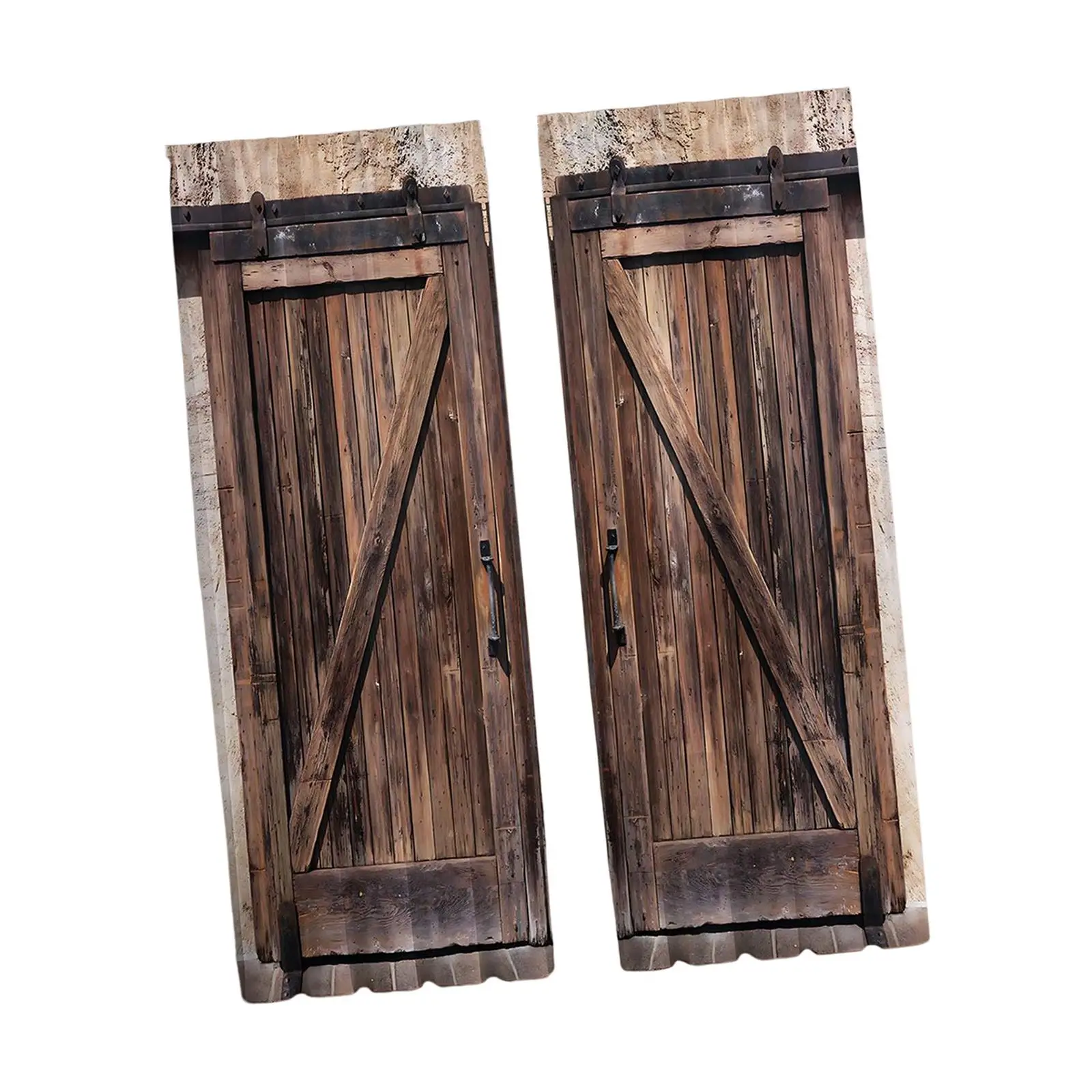 

2x Window Curtain European Style Blackout Curtain for Study Decoration