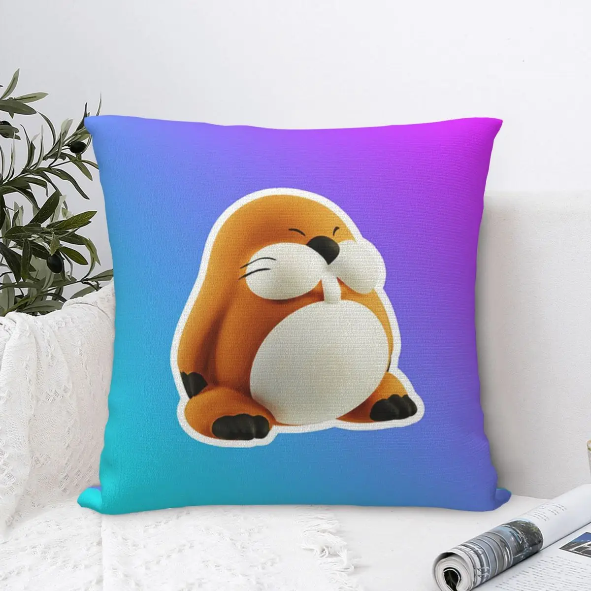 Наволочка с градиентным дизайном Monty Mole наволочка наволочки белый цвет