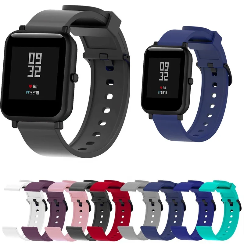 

Watchband for Amazfit Bip Replace for Xiaomi Huami Amazfit GTS 4 2 3 Band Bracelet For Amazfit Bip Bit Lite S U Wrist Strap 20mm