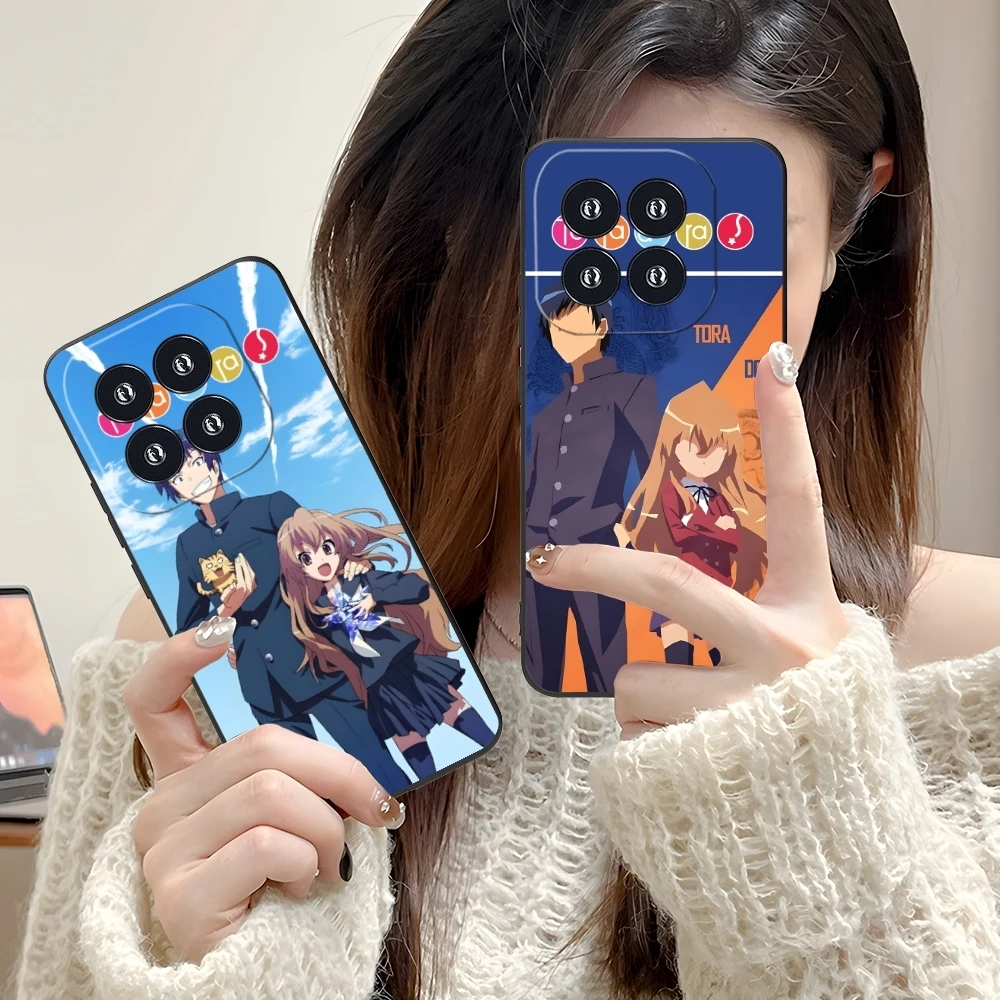 Милый чехол Toradora для мобильного телефона с рисунком Xiaomi 14 13 12 11 10 9 T Ultra Lite Pro S SE X 5G