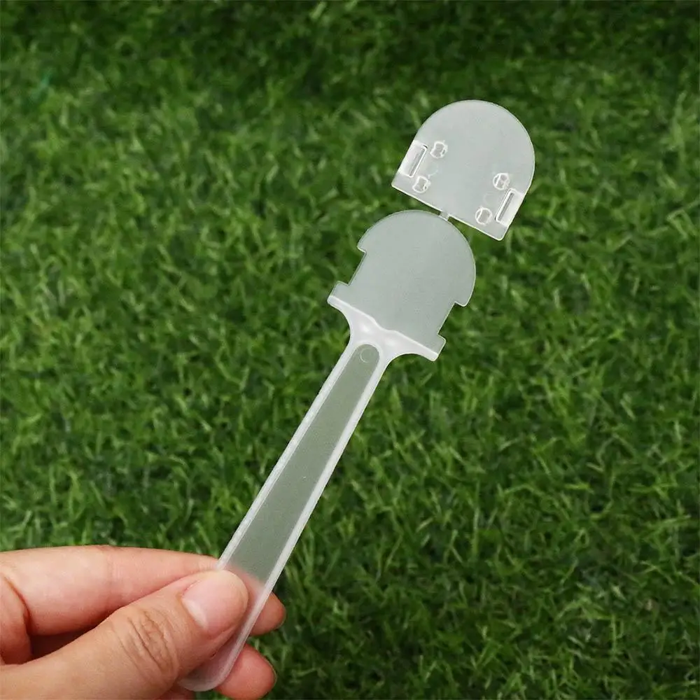 10 шт. прозрачный ручной вентилятор портативный мини-вентилятор для граффити