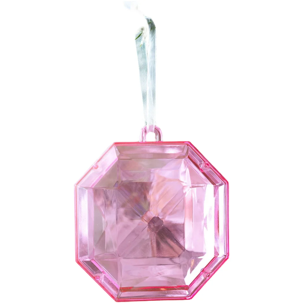 

Пластиковые елочные украшения с камнями