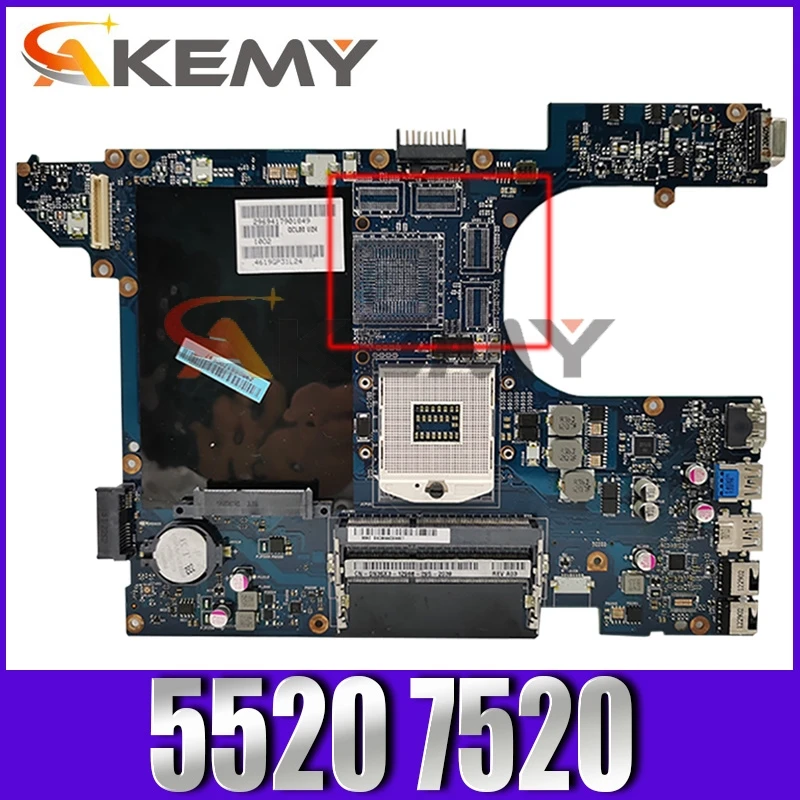 

Akemy QCL00 LA-8241P mainboard For dell Inspiron 15R 5520 7520 Laptop Motherboard 5520 original Motherboard tested 100% work