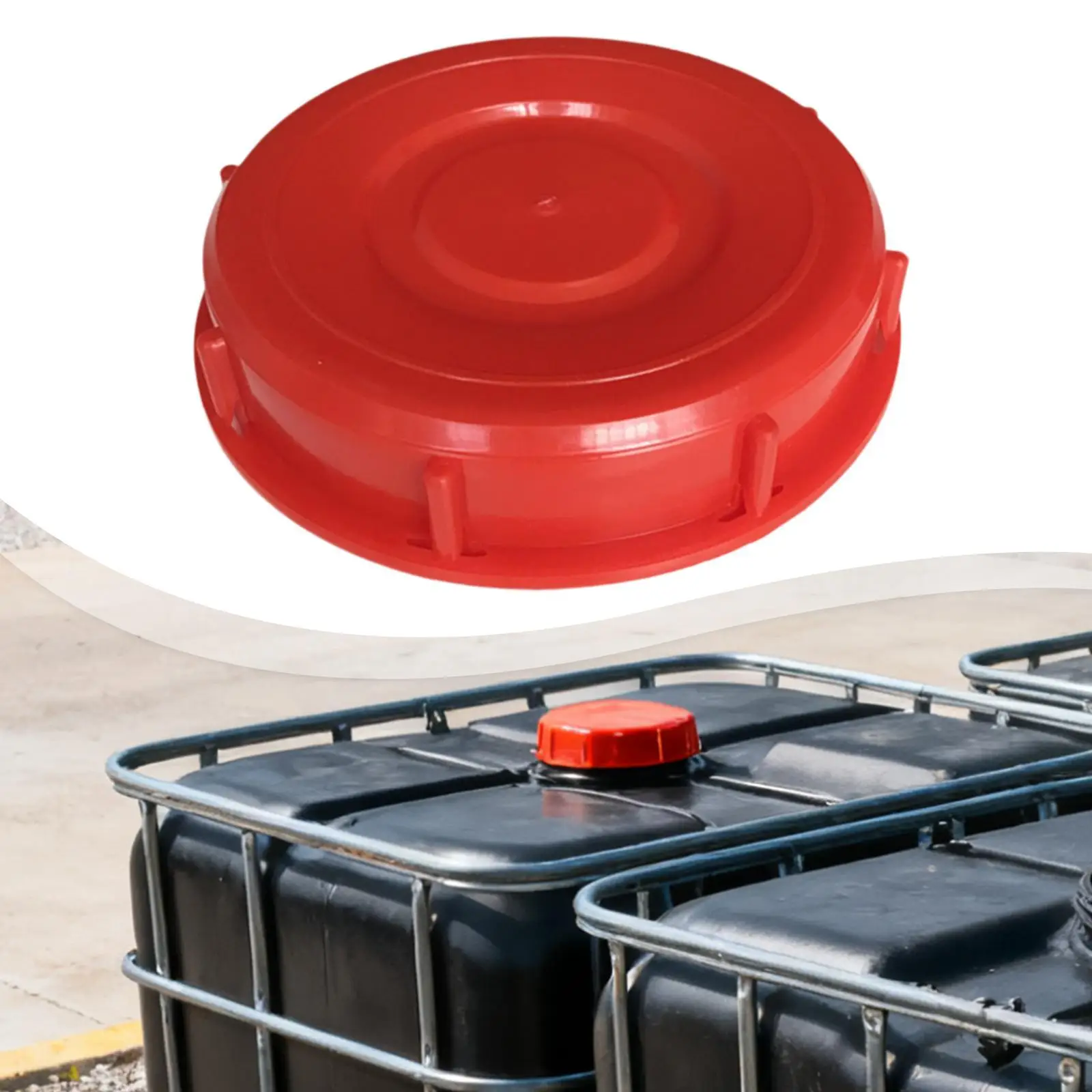 Фото Крышка для IBC-контейнера из HDPE, сверхпрочная, герметичная, с прокладкой, для промышленного использования №3