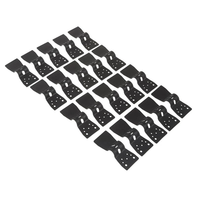 100 шт. сетчатые зажимы для солнцезащитных козырьков тип бабочки зажим пленки