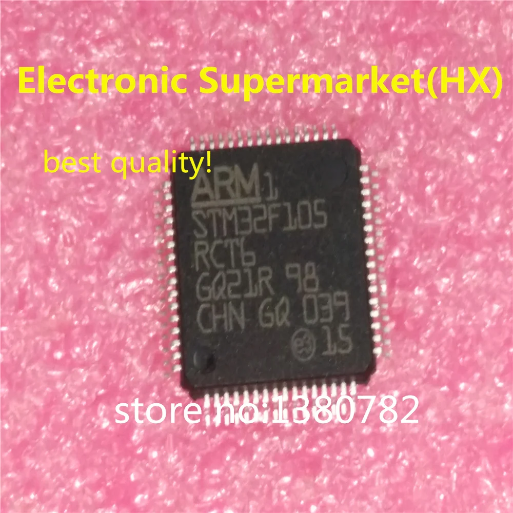 

Free shipping 10pcs/lot STM32F105RCT6 STM32F105 LQFP-64 IC In stock!