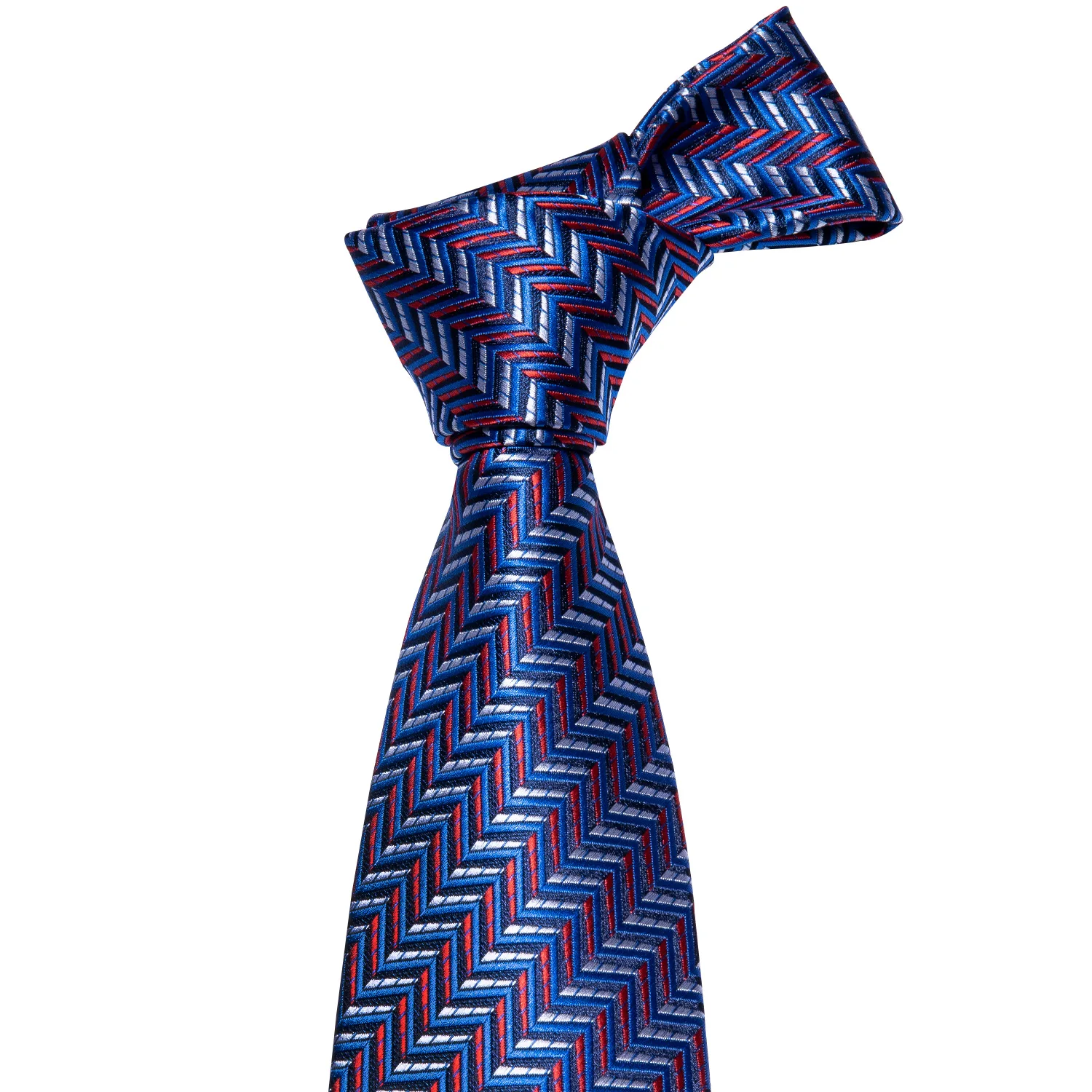 Мужской галстук из 100% шелка с геометрическим рисунком 16 цветов