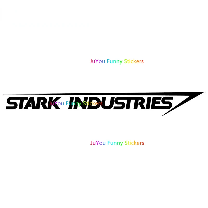 

JuYou Funny Stickers Exterior Accessories for Stark Industries Car Stickers Decals PVC Material Air Conditioner Suitcase Decor