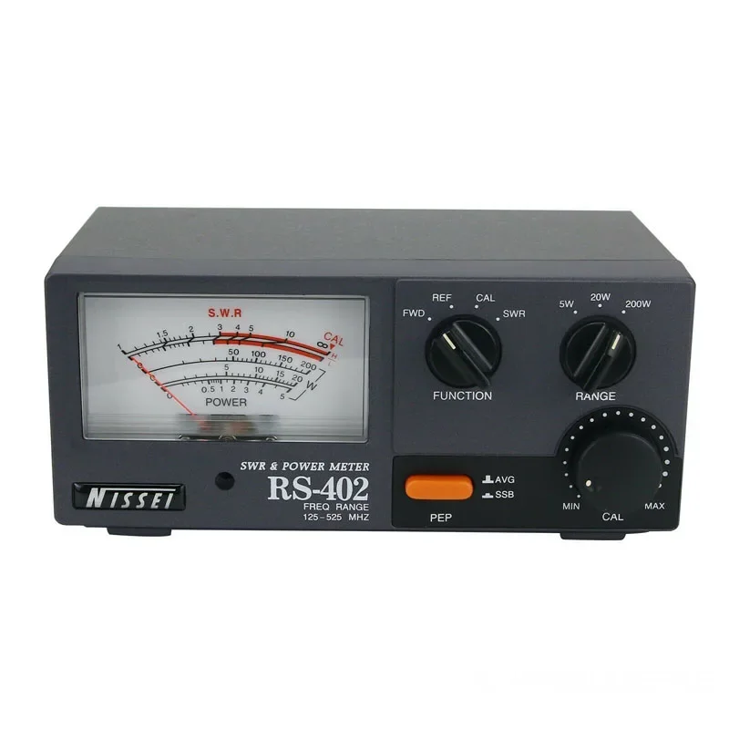 Оригинальный NISSEI RS-402 SWR измеритель мощности 125-525 МГц 200 Вт с переотражанием вперед