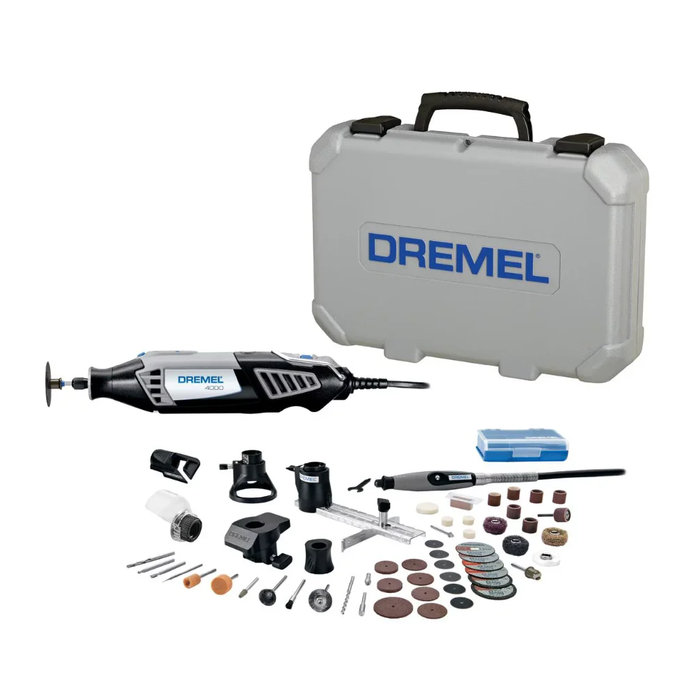 

Dremel 4000-6/50 Rotary Tool Kit with Attachments and Carrying Case，Tool Case，Tool Sets