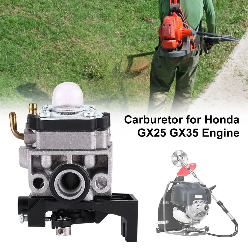 

Carburetor For Honda GX25 GX35 Engine Whipper Shipper Trimmer HHB25 HHT35 HHH25 HHT35S Carby Lawn Mower Brush Cutter Power Tools