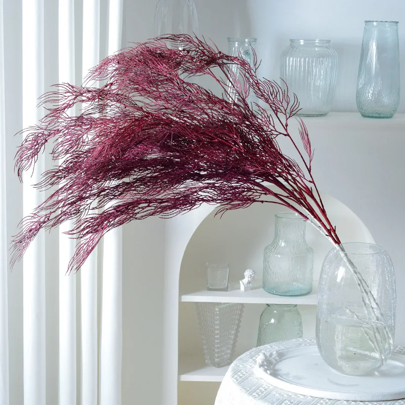 

Simulation Flowers Phoenix Tail Grass Mist Flower Wedding Ceiling Guide Decoration Rime Grass Flower Material Artificial Flower