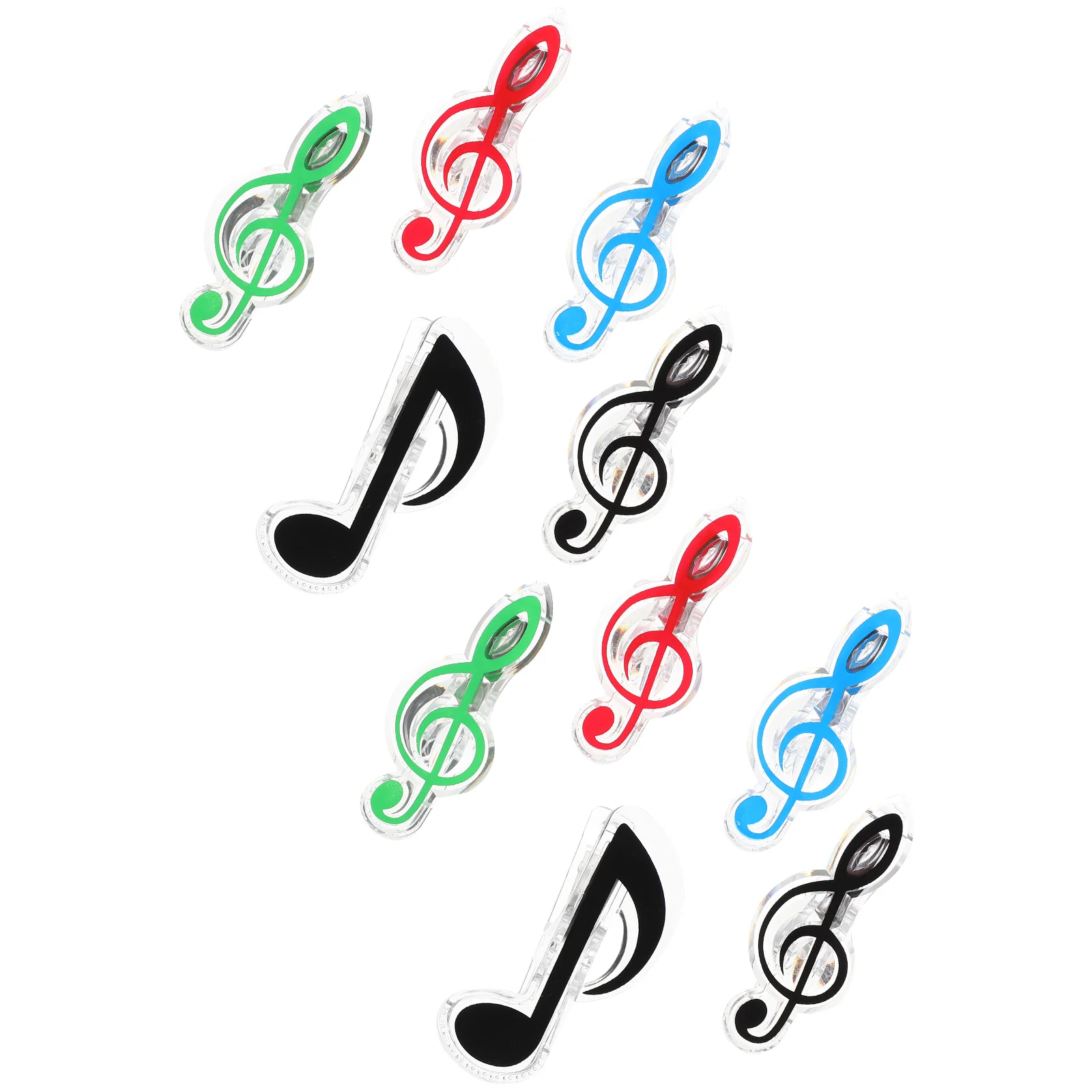 

10Pcs Piano Score Clips Note Clips Book Clips Practical Piano Score Holders