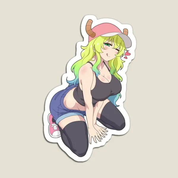 Магнитная игрушка горничной Dragon Lucoa милый домашний магнитный красочный