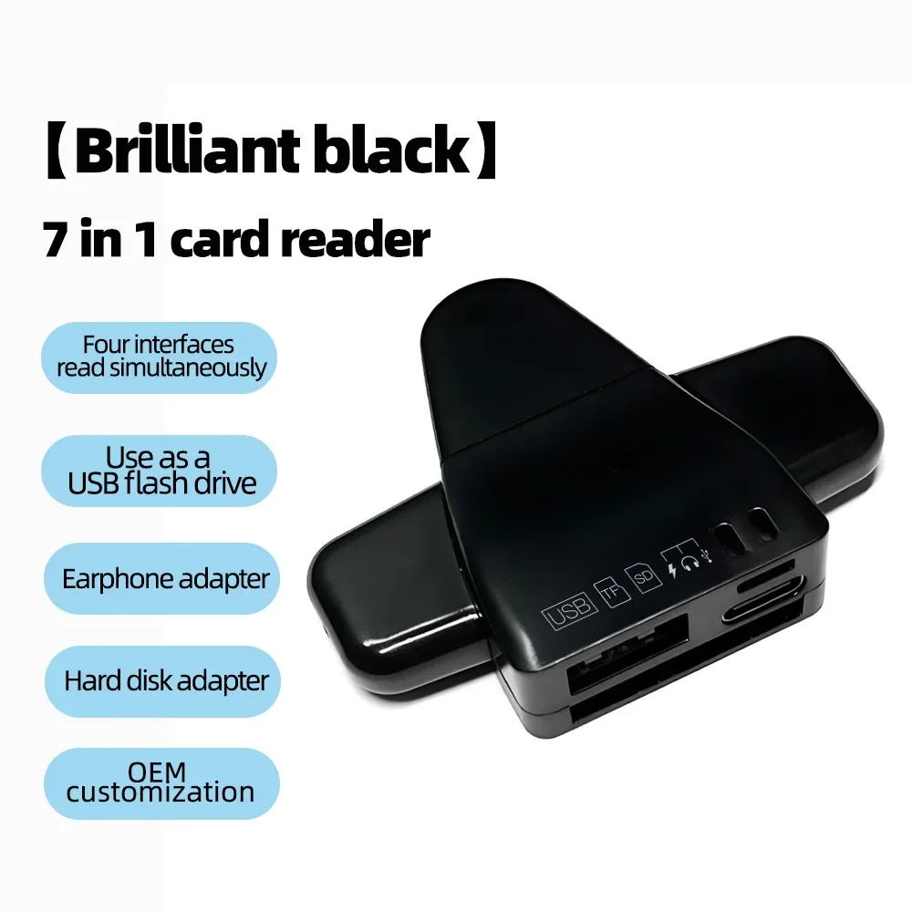 Многофункциональное USB-устройство чтения карт памяти мышь клавиатура жесткий