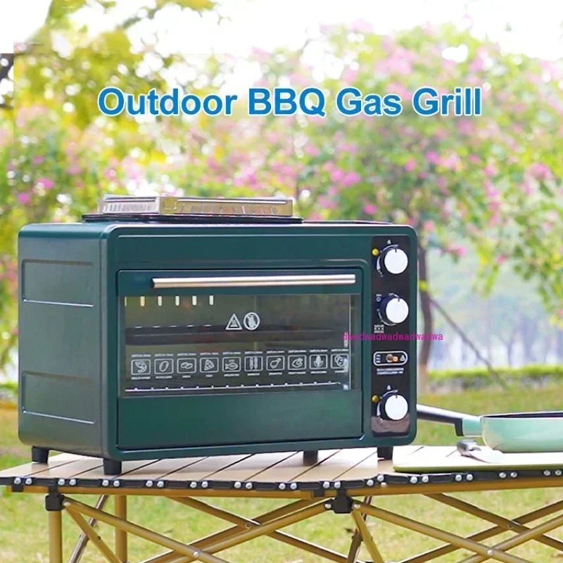 Садовая газовая походная плита на открытом воздухе с духовкой бутанового типа OEM
