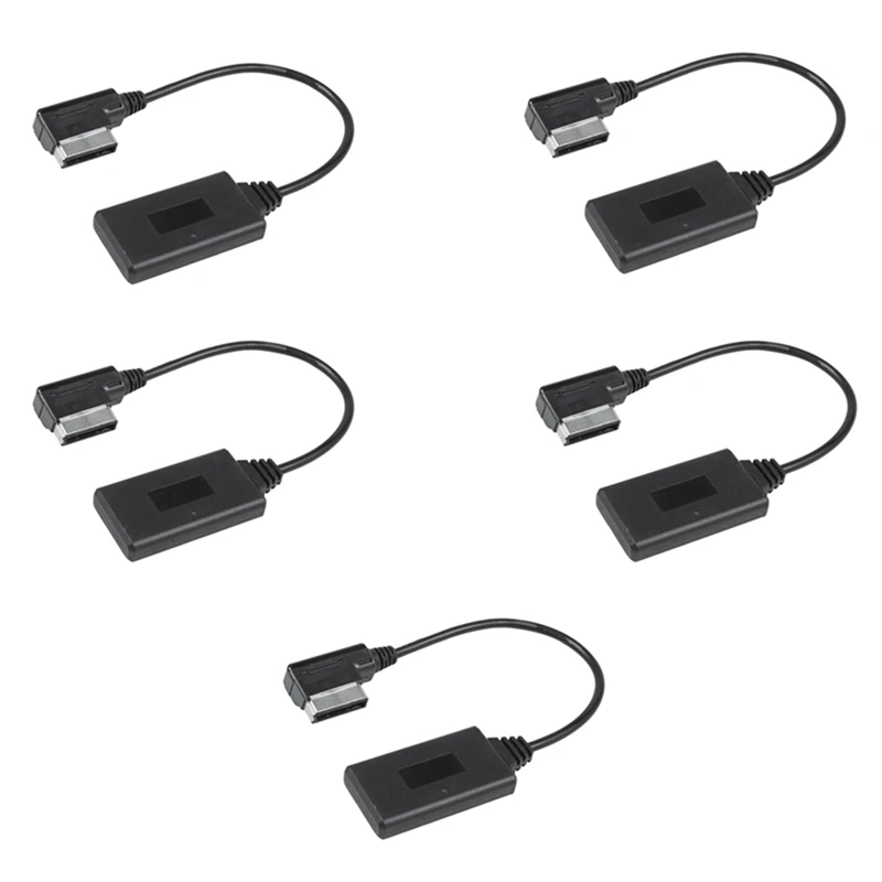 

5X Car Wireless Bluetooth Module Music Adapter Auxiliary Receiver Aux Audio Cable For Mercedes W212 S212 C207