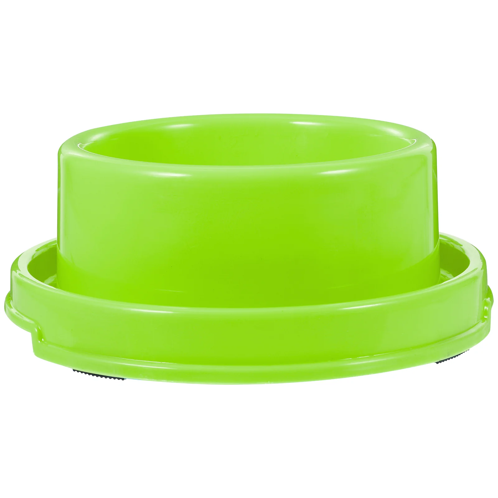 

Circle Pet Food Bowls Dog Feeding Dishs For Puppy and Cat (Green)