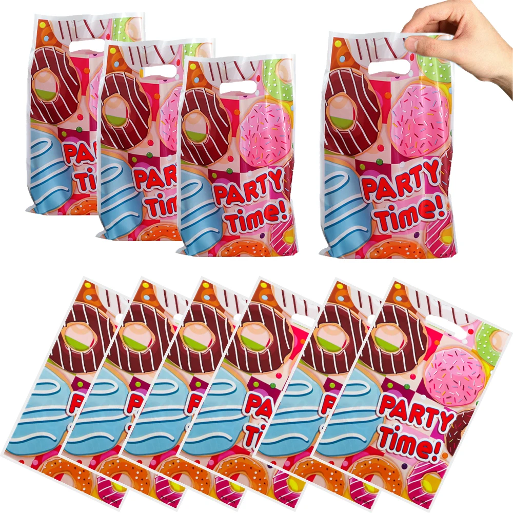Doughnut Birthday Party Decor Kids Baby Shower Wedding Party Supplies Gift Packaging Box Bags