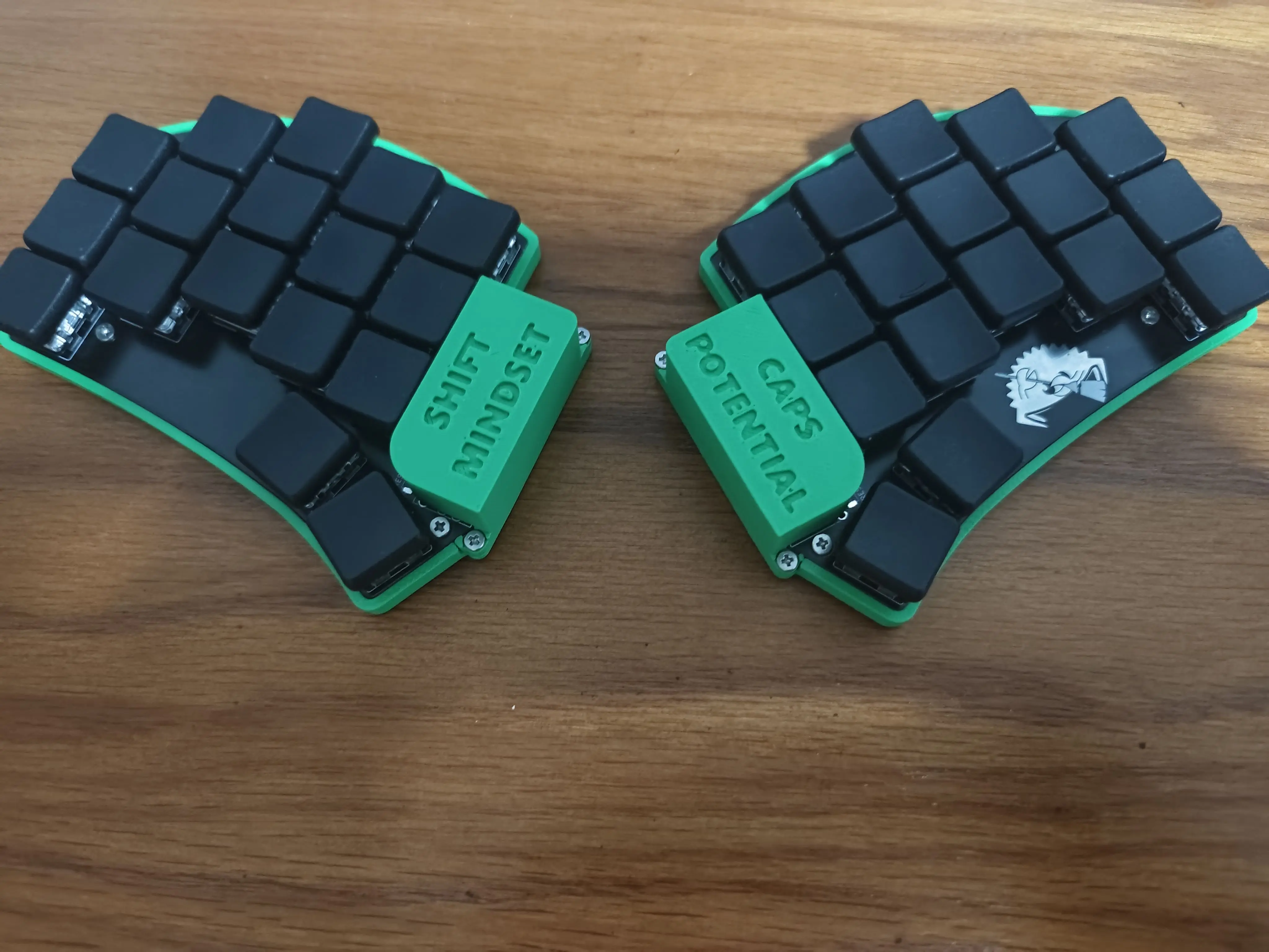 Раскладная клавиатура Ferris раздельная 34 клавиши низкая ось индивидуальная 3