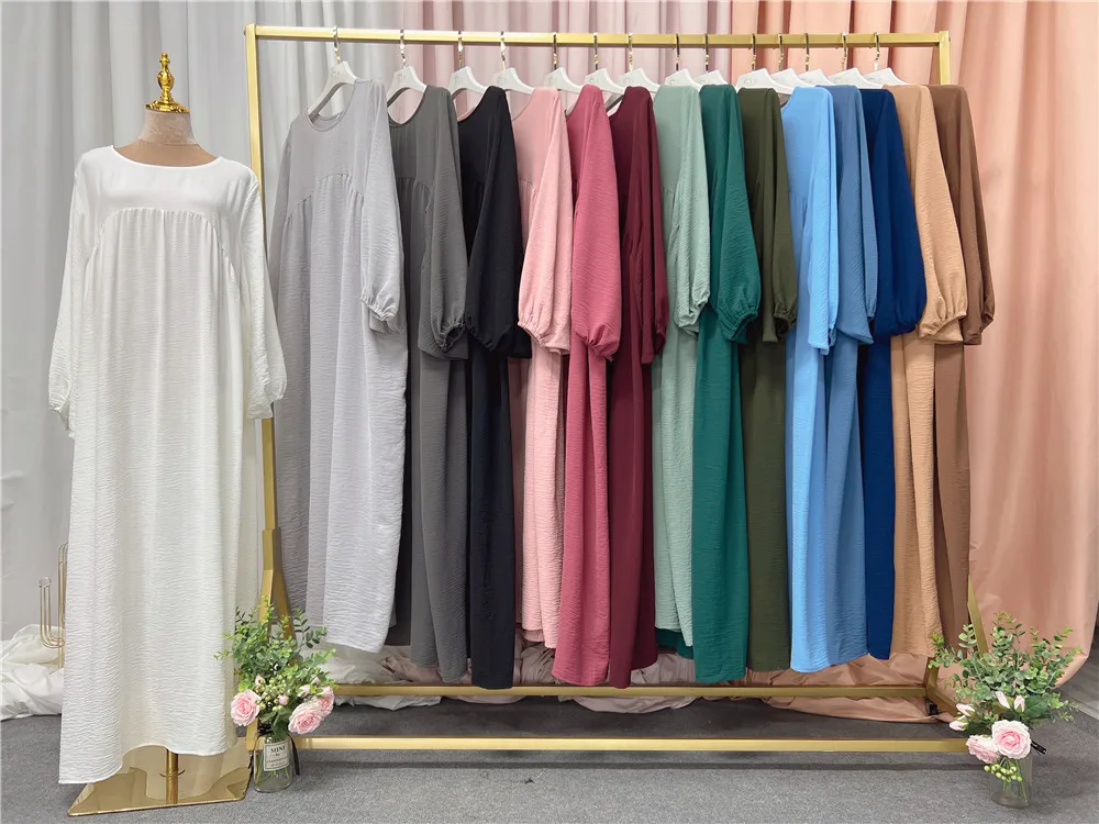 Abaya Dubai Muslims Women Islamic Long Prayer Dersses for European Clothing American Fashion Black Caftan Marocain