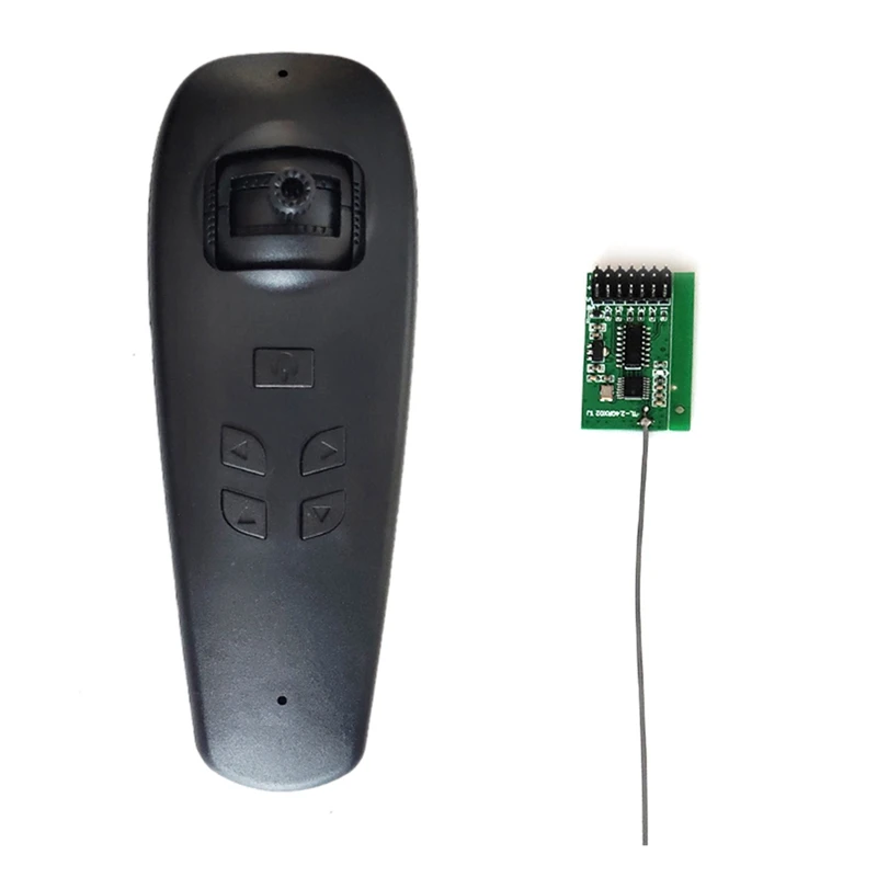 

Remote Control 2.4G Handle Emitter Receiver Single Motor Rudder Turning / Double Motor Differential Turning For RC
