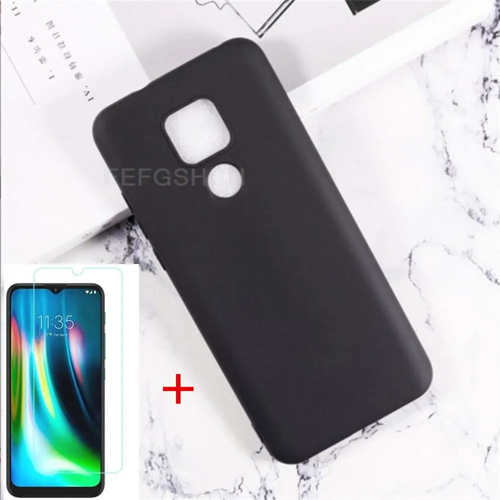 

Чехол для телефона Motorola Moto G Play, силиконовая задняя крышка из ТПУ для Motorola Moto G Play, закаленное стекло, защита экрана
