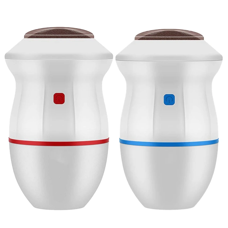 

Электрическая шлифовальная машина для ног, 2 насадки для педикюра, для удаления омертвевшей кожи и мозолей, уход за ногами