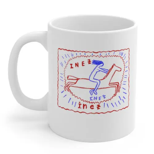 Кружка для кофе с бутылкой INEZ Rocket 11 унций-Rushmore Wes Zissou Anderson