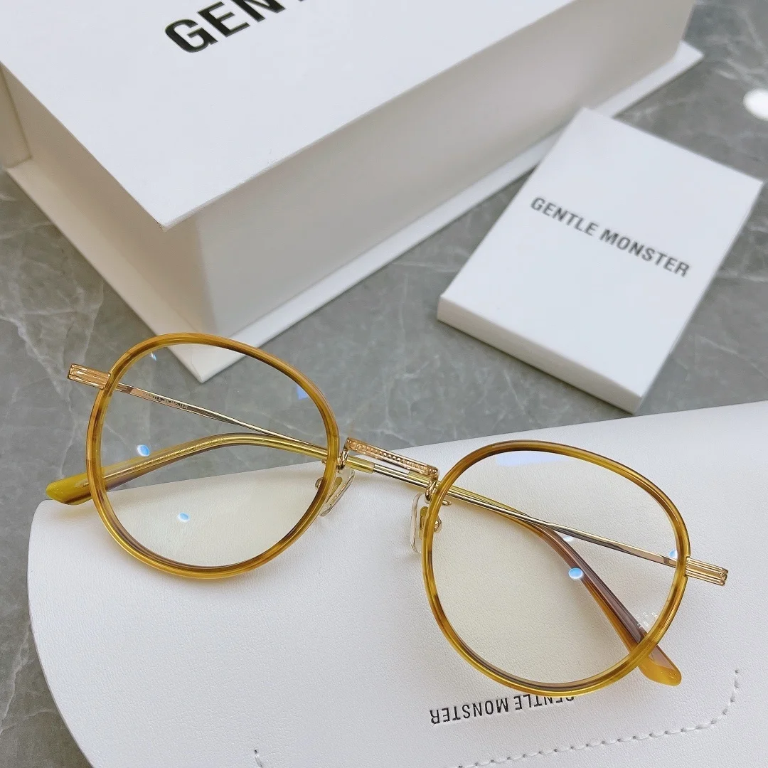 

Gentle Monster Sunglasses Glasses Frame Women Blue Light Blocking Prescription Designer Fashion Myopia Eyeglasses GM For Men