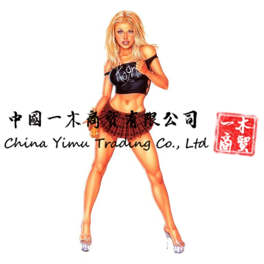 13sexy Schoolgirl Jenna Jameson Pinup Girl Korn наклейка виниловая