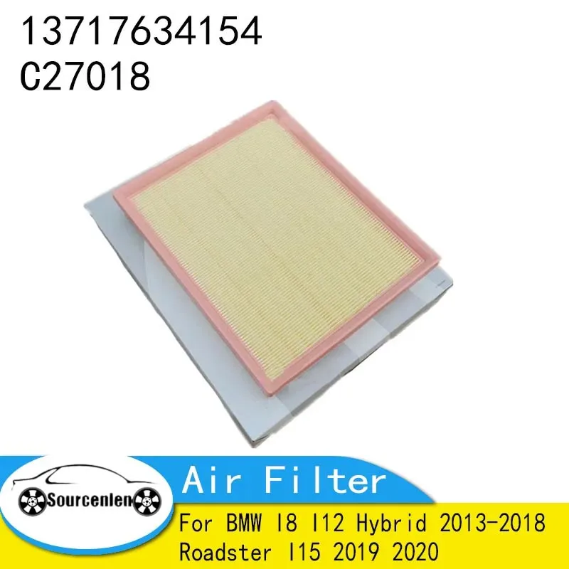 Очиститель воздушного фильтра двигателя для BMW I8 I12 Hybrid 2013-2018 Roadster I15 2019 2020 13717634154
