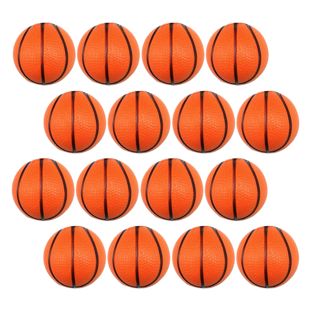 

24Pcs Basketball Balls Sports Stress Balls Relief Squeeze Balls for Beach Pool Sports Game Party Supplies 3CM