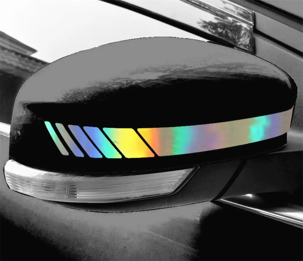 1 пара автомобильных зеркал заднего вида наклейка на боковую полоску