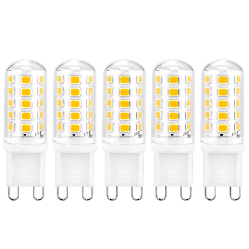 

5PCS G9 Super Bright Non-flickering Led 360 Degrees Corn Light Outdoor High Voltage Garden Home Durable Practical Indoor