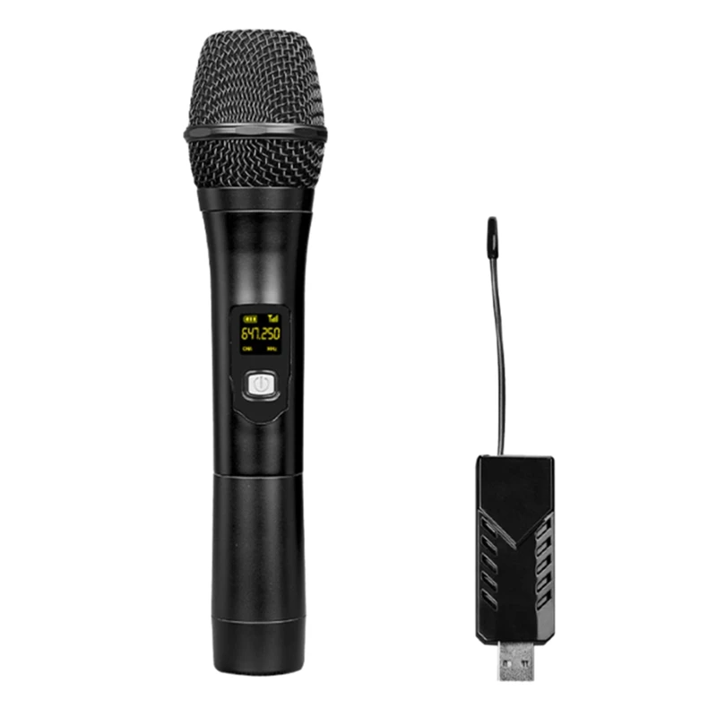 

NEW-USB Condenser Microphone Handheld Microphone Computer Live Microphone Computer K Song Recording Conference Microphone