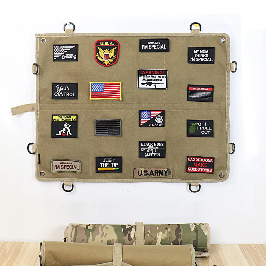 

Patch Storage Patch Display Tactical Military Outdoor Clothing Decorative Patch Display Storage