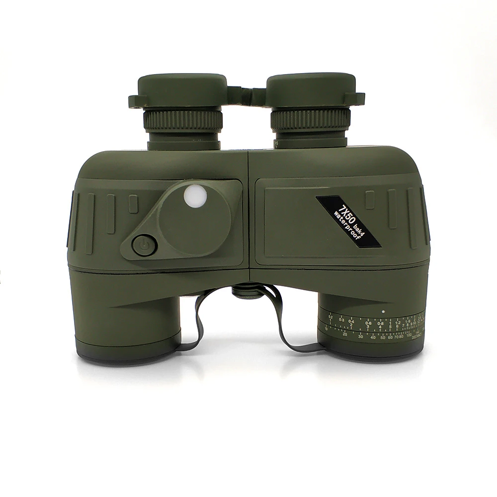 

7X50 Binoculars with Rangefinder Compass Boating Marine Telescope