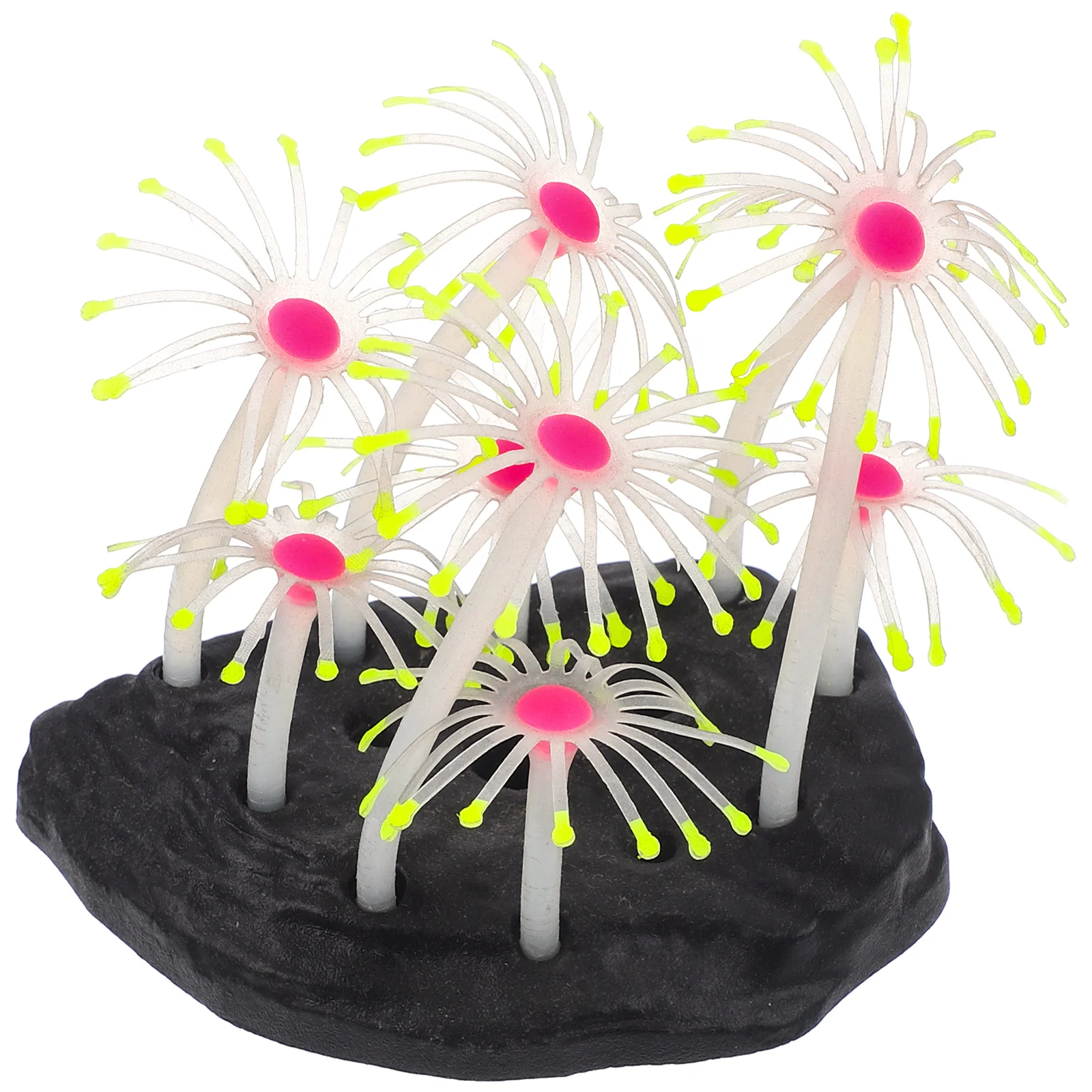 

Fish Tank Sea Anemone Adornment Lifelike Sea Anemone Statue Fish Tank Landscape Decor