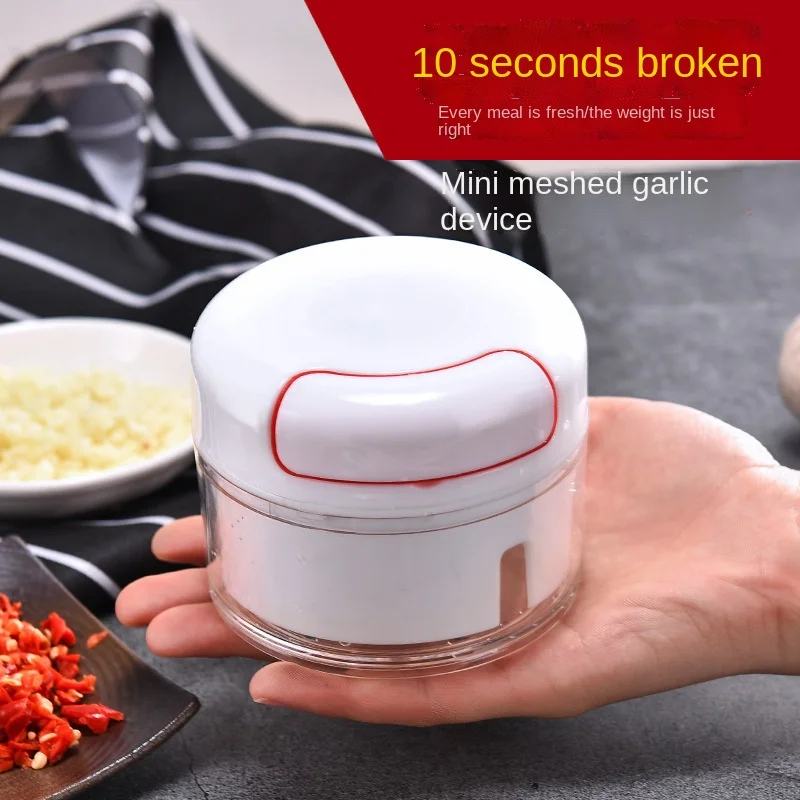 

Kitchen Mini Garlic Tool Household Pounding Device Mual-Function Cooking Manual Puller Gadget Vegetable Cutter Utensils