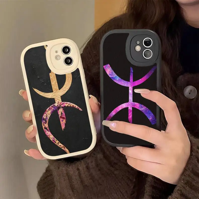 

Amazigh Berber Flag Phone Case Hard Leather Phone Case for iPhone 13 12 Mini 11 14 Pro Max Xs X Xr 7 8 Plus 6 6s Se 2022