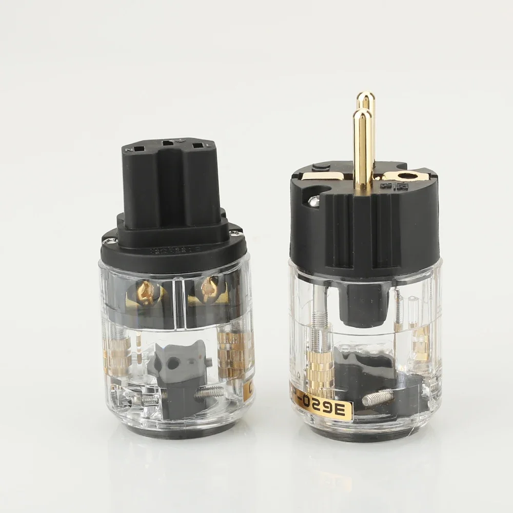 Hi End Pair P029E+C029 Вилка питания европейского стандарта IEC Женский разъем для