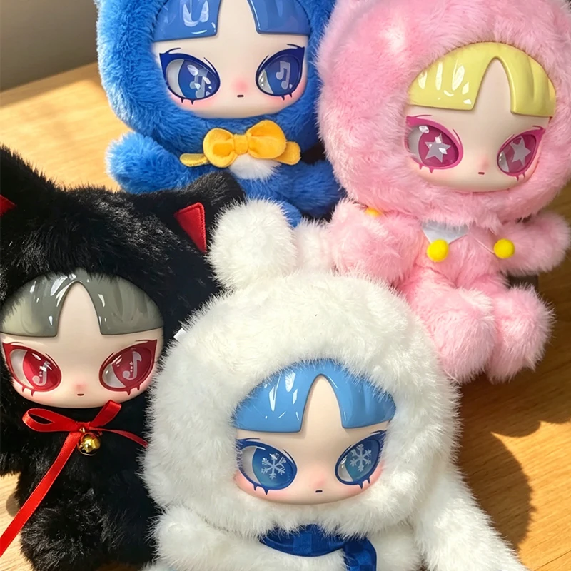 Фото INN'S Silent Winter Series Blind Box: Милая виниловая плюшевая аниме-кукла-подвеска, сюрприз-бокс, декоративная таинственная коробка, игрушка-кукла №4