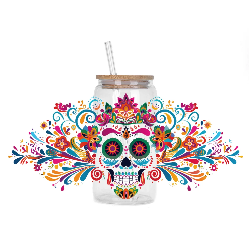 Серия черепа легкие пилинг водонепроницаемые наклейки сделай сам 3D трансферы