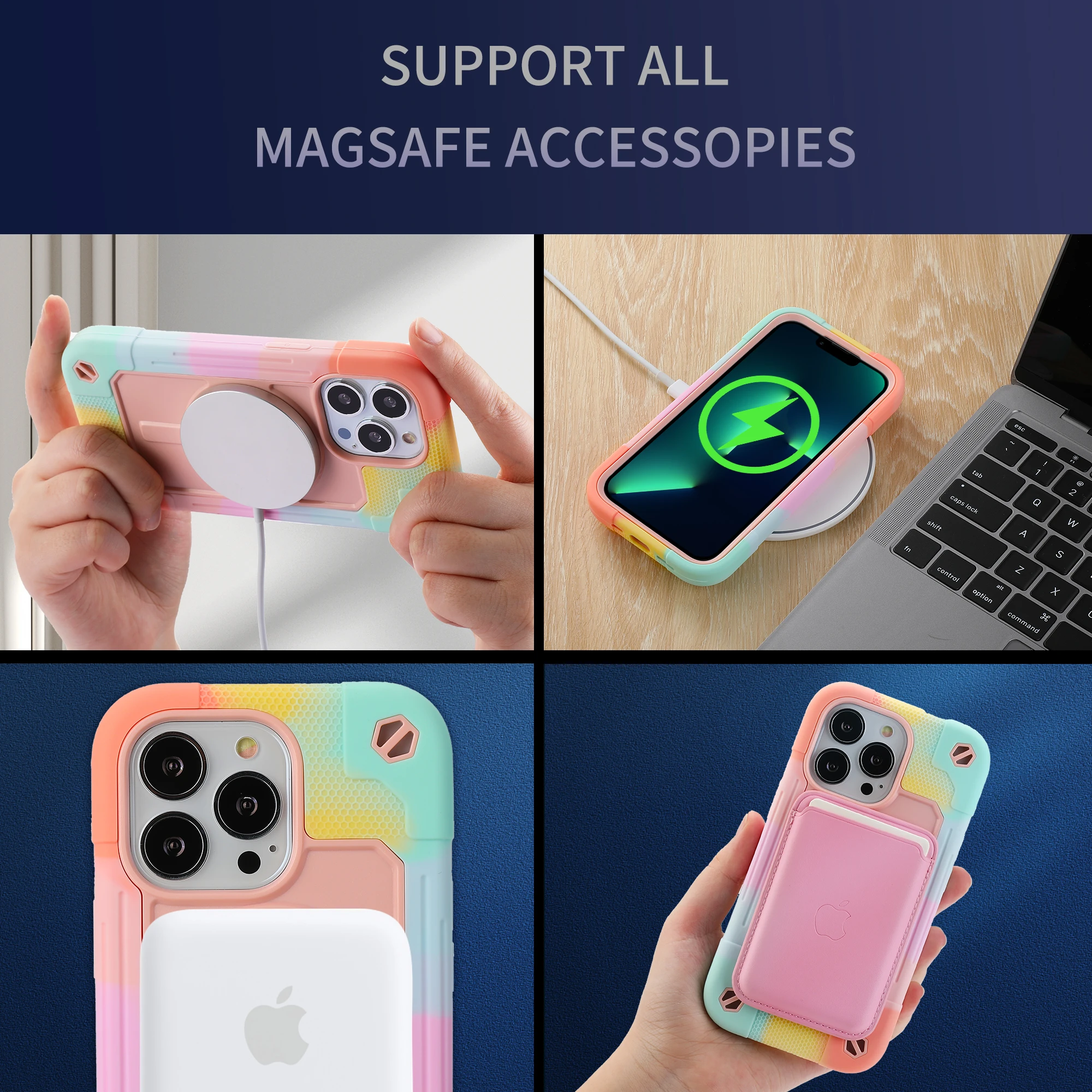 3 в 1 защитный чехол для iPhone 13 Pro Max 12 |