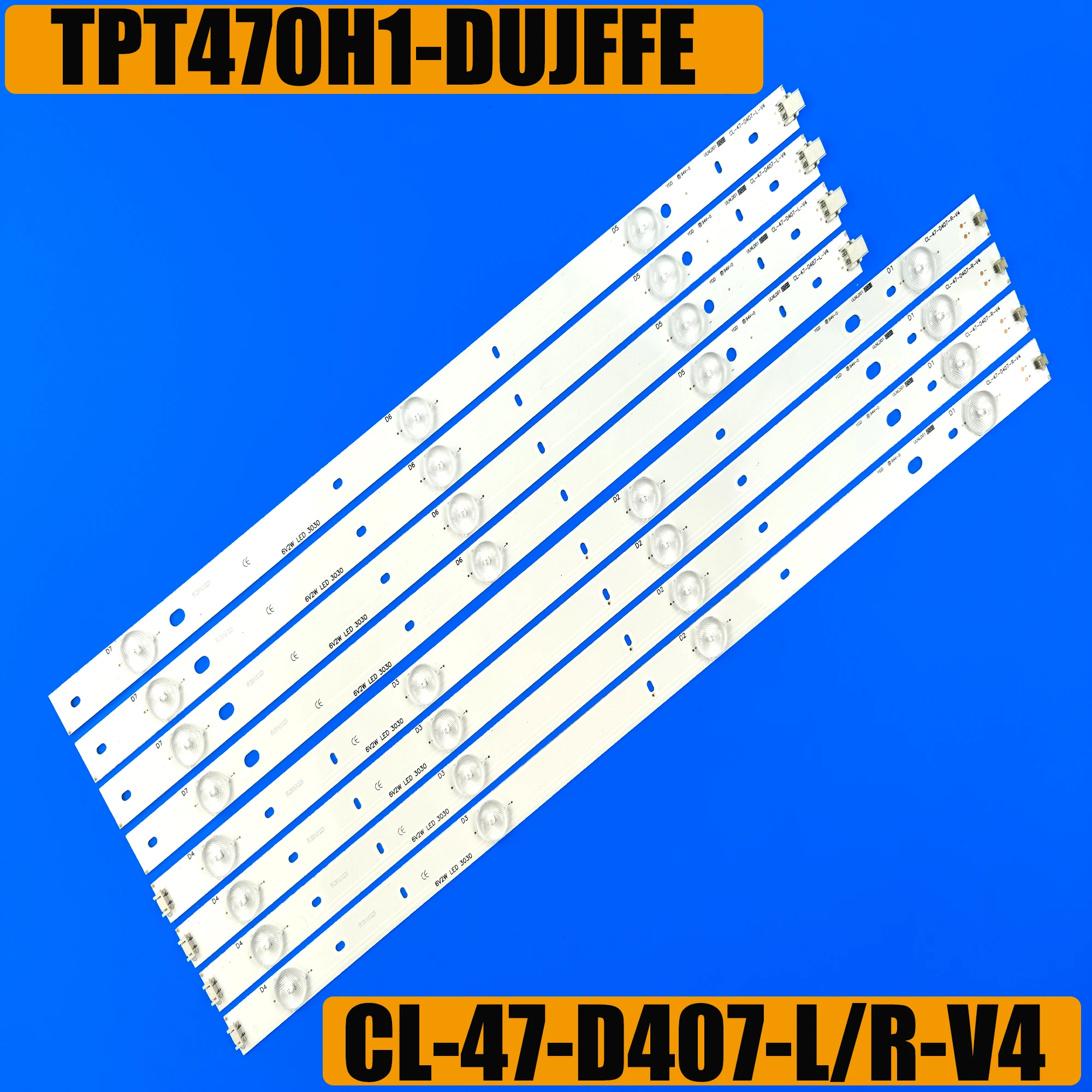 

Светодиодная лента подсветки для CL-47-D407-R-V4 PT470H1-DUJFFE