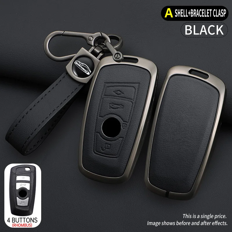 

Чехол для автомобильного ключа из цинкового сплава, чехол для Bmw F20, F30, G20, F31, F34, F10, G30, F11, X3, F25, X4, I3, M3, M4, 1, 3, 5 серии, аксессуары