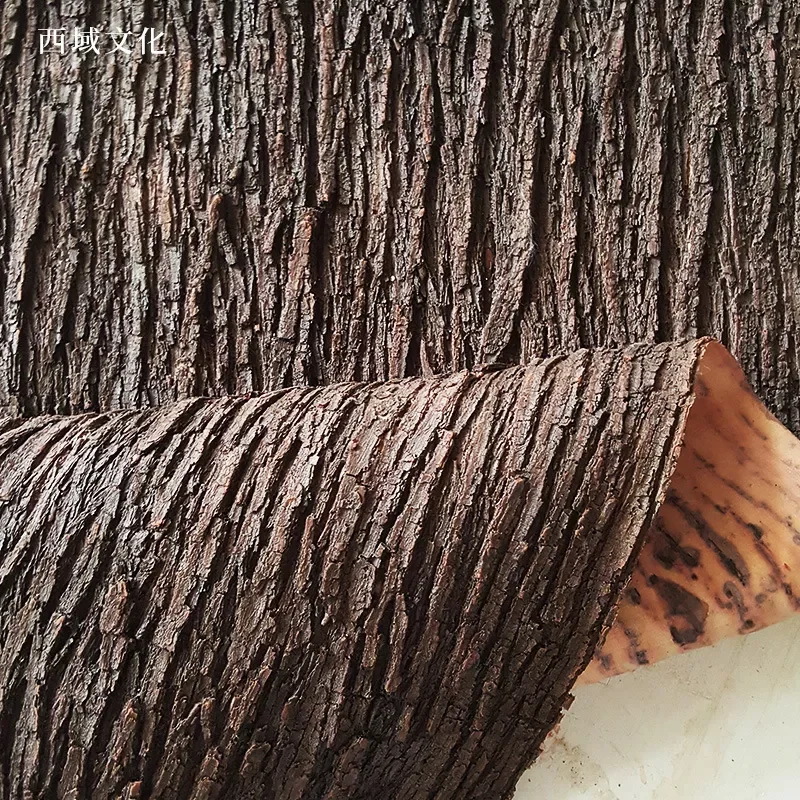 

Artificial Tree Bark Soft Rubber Bark Indoor Water Pipe Wrapping Fake Plant Balcony Garden Home Decor Simulation Bark 1x1M