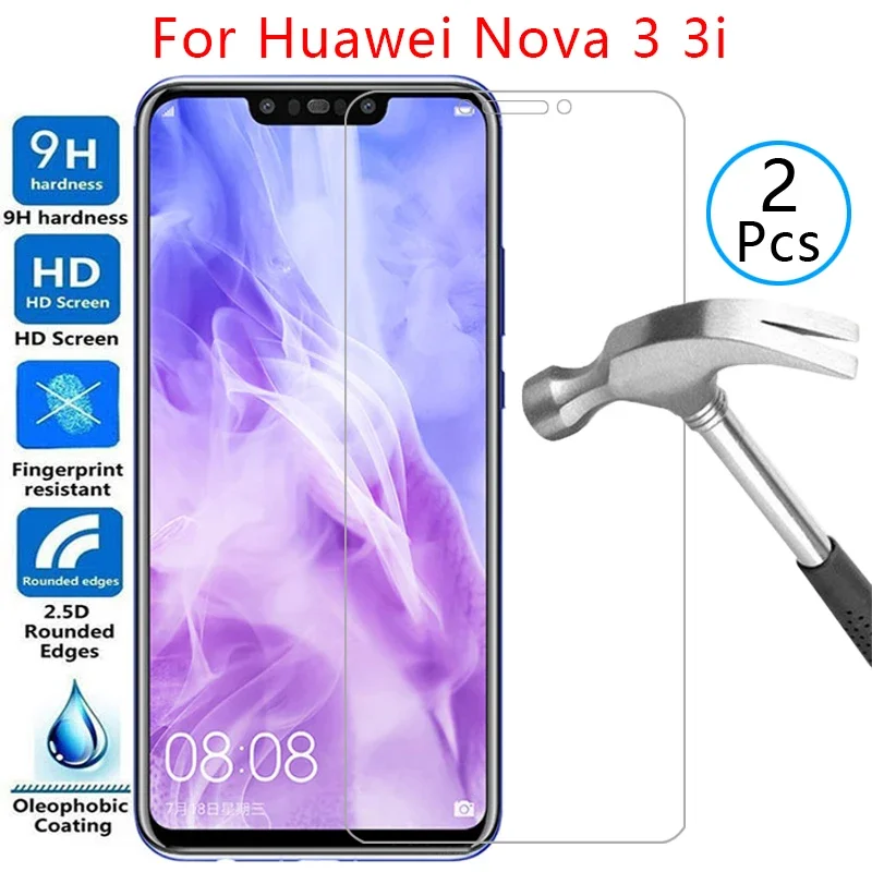Защитная пленка из закаленного стекла для huawei nova 3i 3 i чехол на huawey nova3 nova3i i3 6